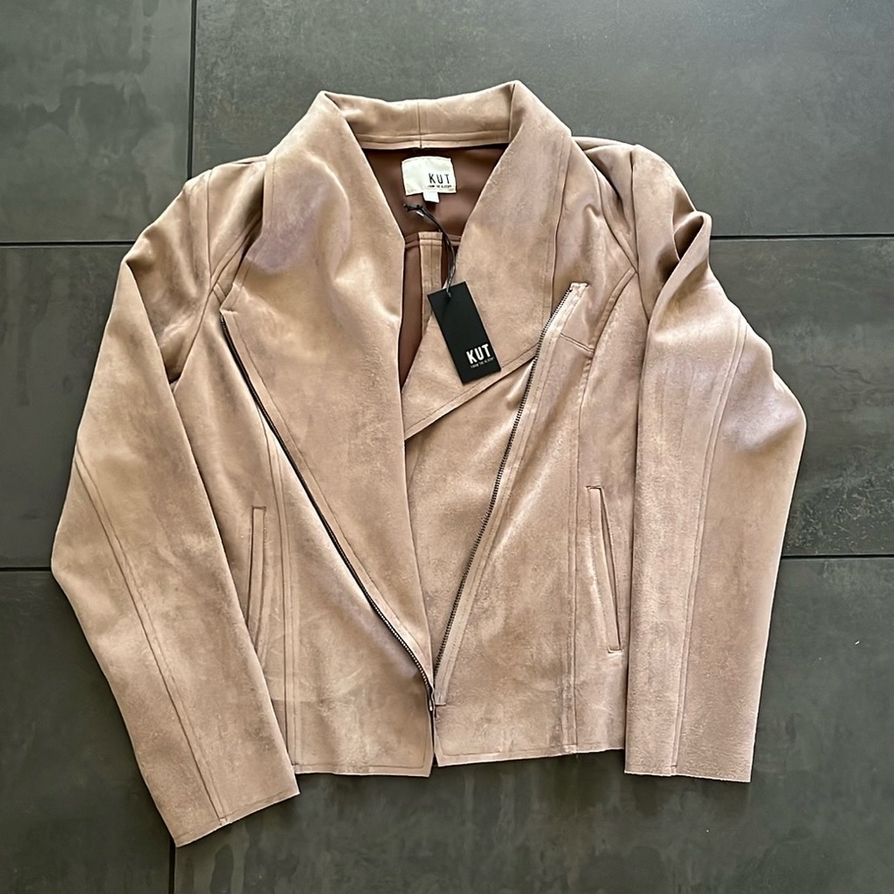 Kut From the Kloth Womens Moto Jacket size large